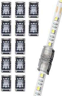 Connecteur led goochan à 2 broches pour lumière led monochrome étanche de 8 mm de large - connexion rapide bande à bande. Vos marques préférées à prix réduits sur Diaytar