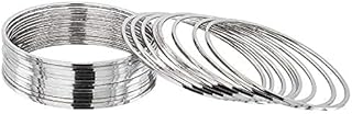 Ensemble de bracelets unis plaqués argent 18 carats i jewels pour femmes (adb158s)