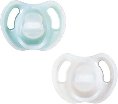 Sucette en silicone ultra légère tommee tippee, 6-18 mois, paquet de 2, conception