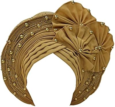 Tête africaine classique auto gele headties turban pour femmes chapeaux et casquettes