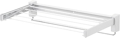 Sèche-linge winko butterfly, métal chromé, pliable pour gagner de la place, cinq tiges