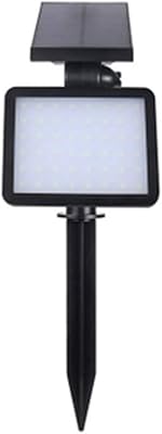 Lumière solaire de pelouse, projecteur extérieur étanche 48l ed adapté aux lumières