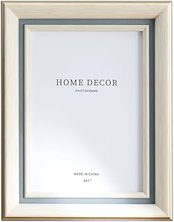 Cadres photo en plastique au design européen, 4 couleurs, taille 6 pouces x