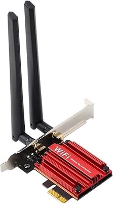 Wifi6 ax1800 wifi pci express adaptateur pcie 1800mbps bluetooth 5.2 carte réseau