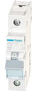 Disjoncteur miniature hager mcb 1 pôle fabriqué en france (16a)