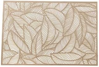 Ensemble de nappes en vinyle compressé motif feuille pour table à manger, fête de vacances, mariage, décoration de table (rectangle) 6 pièces. La marketplace qui fait du bien à votre budget : Diaytar