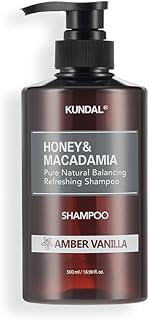 Shampooing rafraîchissant équilibré naturel pur au miel et à la macadamia, 500 ml