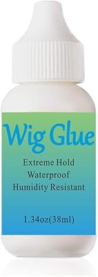 Colle pour perruque lace front wig, levglake colle pour cheveux lace front wig adhésif imperméable pour une fixation invisible à forte tenue, colle pour perruques sans latex (38ml). Votre marketplace de proximité digitale : Diaytar
