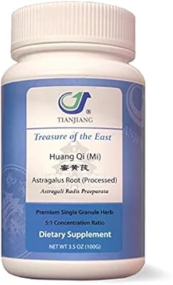 Trésor de l'orient racine d'astragale huang qi (mei) (granules d'extrait