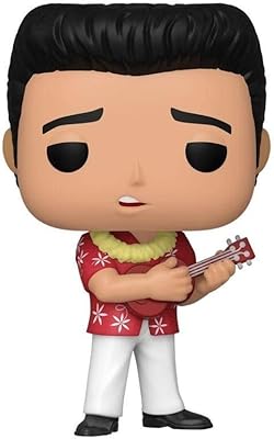 Funko 40139 pop rocks : jouet de collection elvis blue hawaii, multicolore