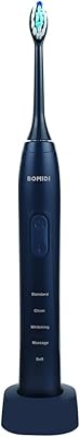 Bomidi tx5 38000 brosse à dents électrique sonique rechargeable avec poils souples étanches