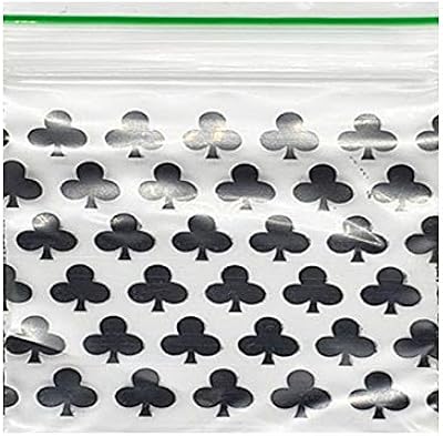 Paquet de 200 sacs noirs à fermeture éclair club grip de 40 x