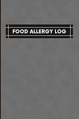 Journal des allergies alimentaires : suivi des symptômes d'intolérance alimentaire. liste