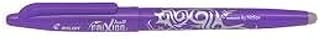 Stylos à bille violet pilot frex eon pointe effaçable 0,7 mm bl-fr7