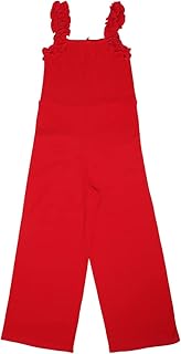 Combinaison une pièce ecco pour fille, en tissu jacquard de couleur rouge