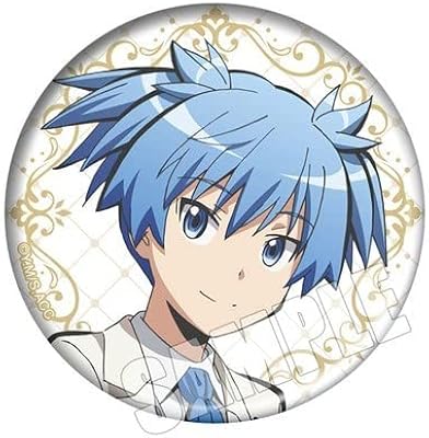 Anime assassinat classroom koro teacher nagisa karma kaede fiɡure 8169 badge broche ronde