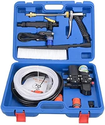 Pompe de lave-auto électrique portable haute pression 80w 130psi 12v