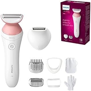 Rasoir sans fil philips series 6000 brl146/00 humide et sec, blanc