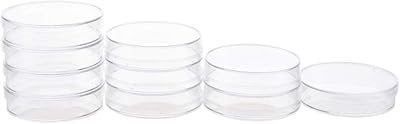 Boîte de pétri transparente palaco avec couvercle 20 pièces boîte culture stérile