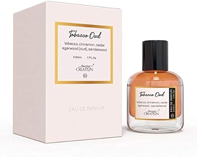 Amazing creation oud eau de parfum pour unisexe de tobacco, 50 ml