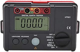 Isolation de terre ut521 testeur de terre numérique testeur de résistance de terre kit d'ohmmètre de terre avec étui de rangement, 50 hz/60 hz. Le meilleur rapport qualité-prix du web sénégalais sur Diaytar