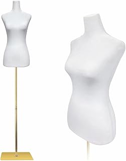 Mannequin de corps féminin forme de robe de mannequin de torse support réglable