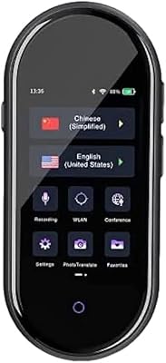 Appareil de traduction linguistique traducteur instantané heho lingo plus 108