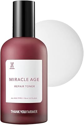 Tonique anti-âge thankful farmer miracle | éclaircissant la peau et anti-rides