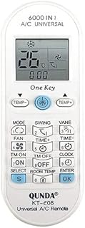 Kt-e08(e) qunda télécommande universelle pour climatiseur compatible avec lg mitsubishi toshiba hitachi fujitsu daewoo sharp samsung electrolux sanyo aux gree haier. Diaytar : Votre shopping, nos meilleurs prix