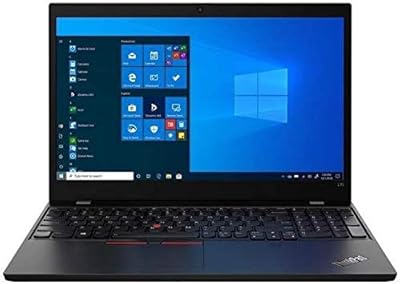 Ordinateur portable lenovo thinkpad l15 avec écran professionnel fhd 1080p de 15,6 pouces