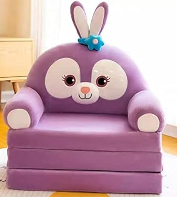 Canapé pour enfant kelly avec accoudoirs et dossier de dessin animé (lapin, 1-15 ans). Achetez en toute sérénité sur Diaytar