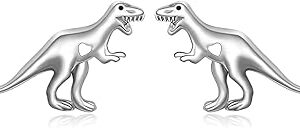 Boucles d'oreilles lapin de pâques, boucles d'oreilles trèfle fantôme mauvais œil pour femmes dinosaure volley-ball en argent sterling 925 pour la fête des mères et cadeaux de noël. Diaytar : Où vos envies rencontrent votre budget