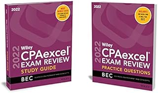 Guide d'étude wiley′s cpa 2022 + pack de questions – environnement commercial