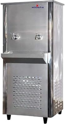 Distributeur d'eau kodama 20 gallons 2 robinets, acier - kwc-20001t2anet