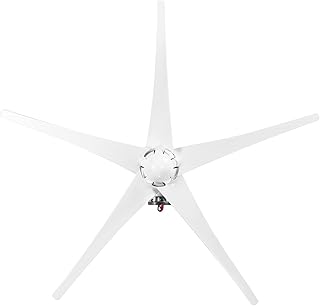 Éolienne 12v 1200w avec contrôleur de chargeur, 5 pales de type s, petit