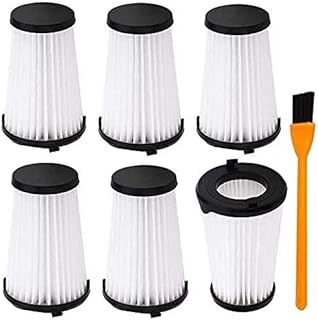 Pack de 6 pièces pour aspirateur aeg cx7-2 aef150, filtre hepa avec une brosse
