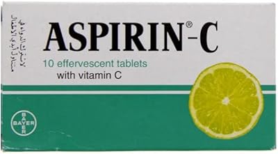 Comprimés effervescents d'aspirine c 10 pièces