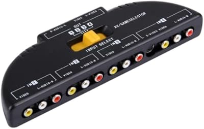 Bluefield av4-svideo multibox rca av convertisseur de signal vidéo + 3