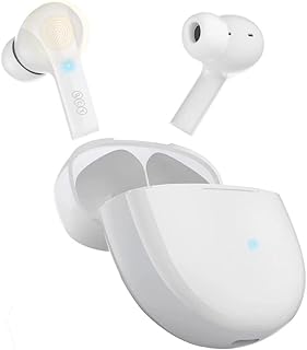 Écouteurs bluetooth qcy t18 blancs
