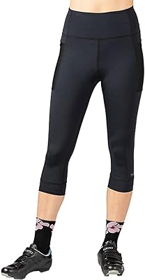 Terry holster prima capri - bas de cyclisme rembourré pour femme, compression