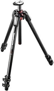 Trépied mfrotto mt055cxpro3 055 en fibre de carbone avec colonne horizontale (noir) comprend