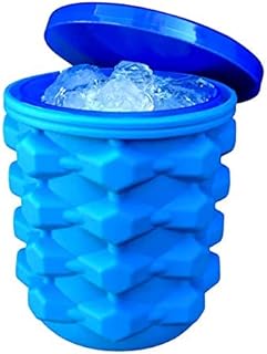 Seau à glaçons en silicone avec couvercle pour machine de petite