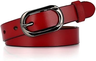 Ceinture en cuir de vachette pour femme au design moderne de raya |