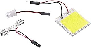 Soldottm blanc c5w cob 48 smd lampes de lecture de voiture t10 led