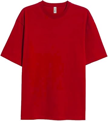 T-shirt uni à col rond et design côtelé épais de comache milano