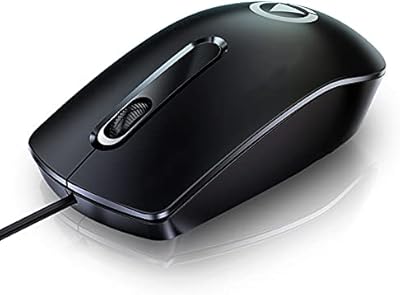Souris filaire usb pour ordinateurs et portables à utiliser avec la main droite