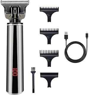 Tondeuse à cheveux électrique professionnelle en résine pour hommes, tondeuse à barbe