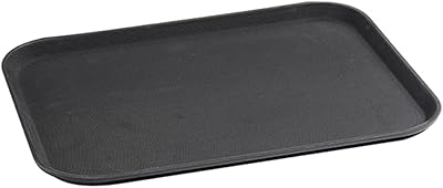 Plateau rectangulaire en plastique antidérapant vag avec caoutchouc, taille 37,5 cm x 50