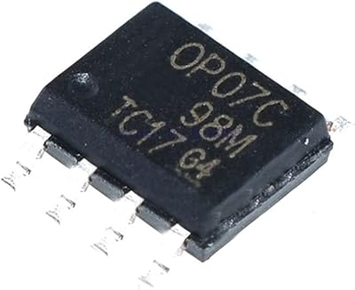 5 pièces/lot circuit intégré op07 op amp simple gp 18v 8 broches t/r