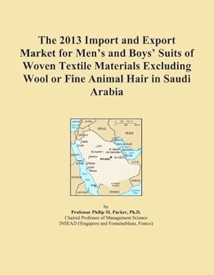 Le marché d'importation et d'exportation 2013 des costumes pour hommes et garçons
